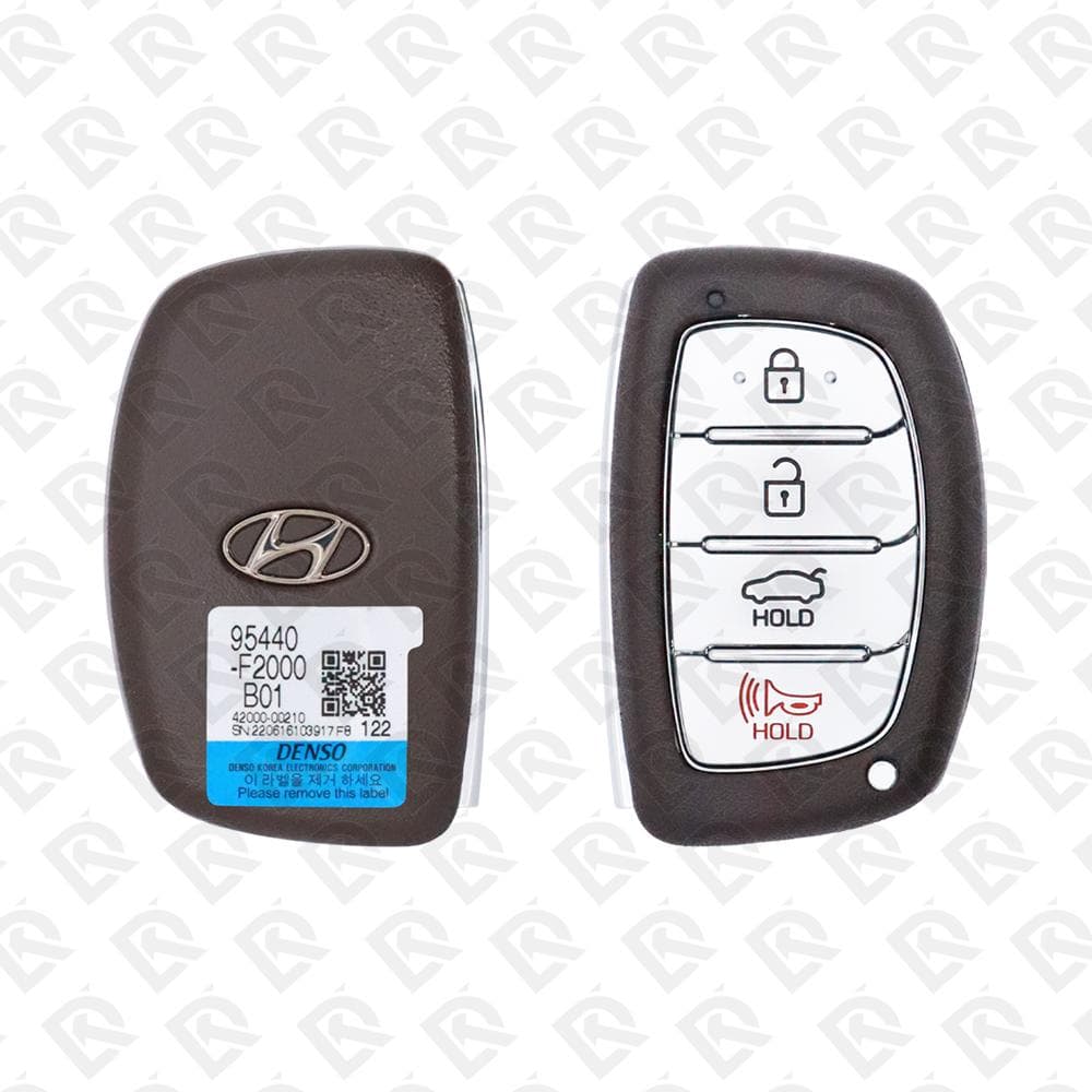 2016 - 2018 HYUNDAI ELANTRA SMART KEY - 4BUTTONS - 434MHZ - 95440-F2000 ORIGINAL