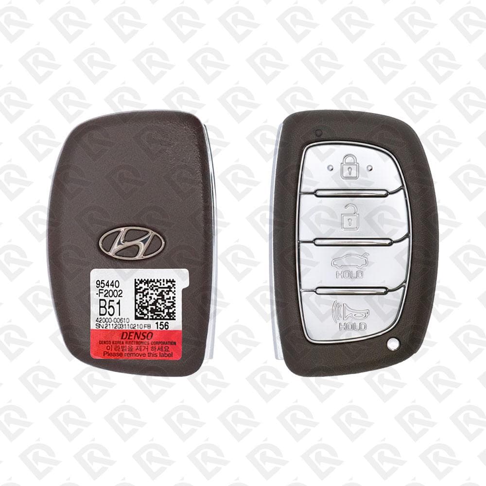 2019 HYUNDAI ELANTRA SMART KEY - 4BUTTONS - 434 MHZ - 95440-F2002 ORIGINAL