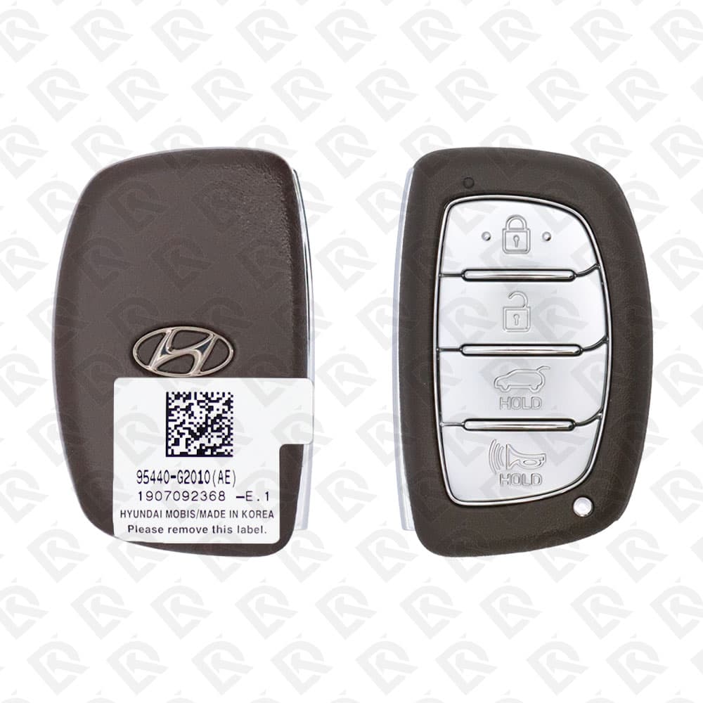 2017 - 2019 HYUNDAI IONIQ SMART KEY - 4BUTTONS - 433MHZ - 95440-G2010 ORIGINAL