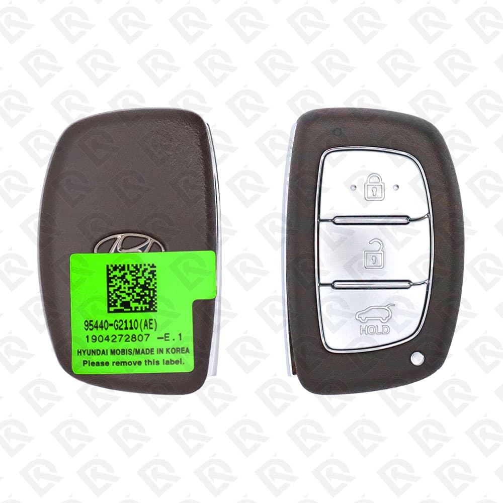 2017 - 2019 HYUNDAI IONIQ SMART KEY - 3BUTTONS - 433MHZ - 95440-G2110 ORIGINAL