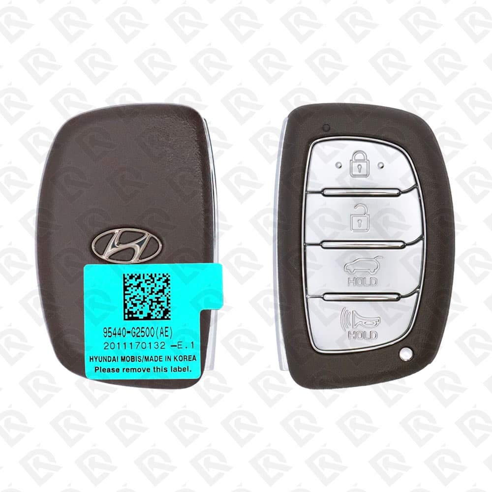 2020 - 2021 HYUNDAI IONIQ SMART KEY - 4BUTTONS - 433MHz - 95440-G2500 ORIGINAL
