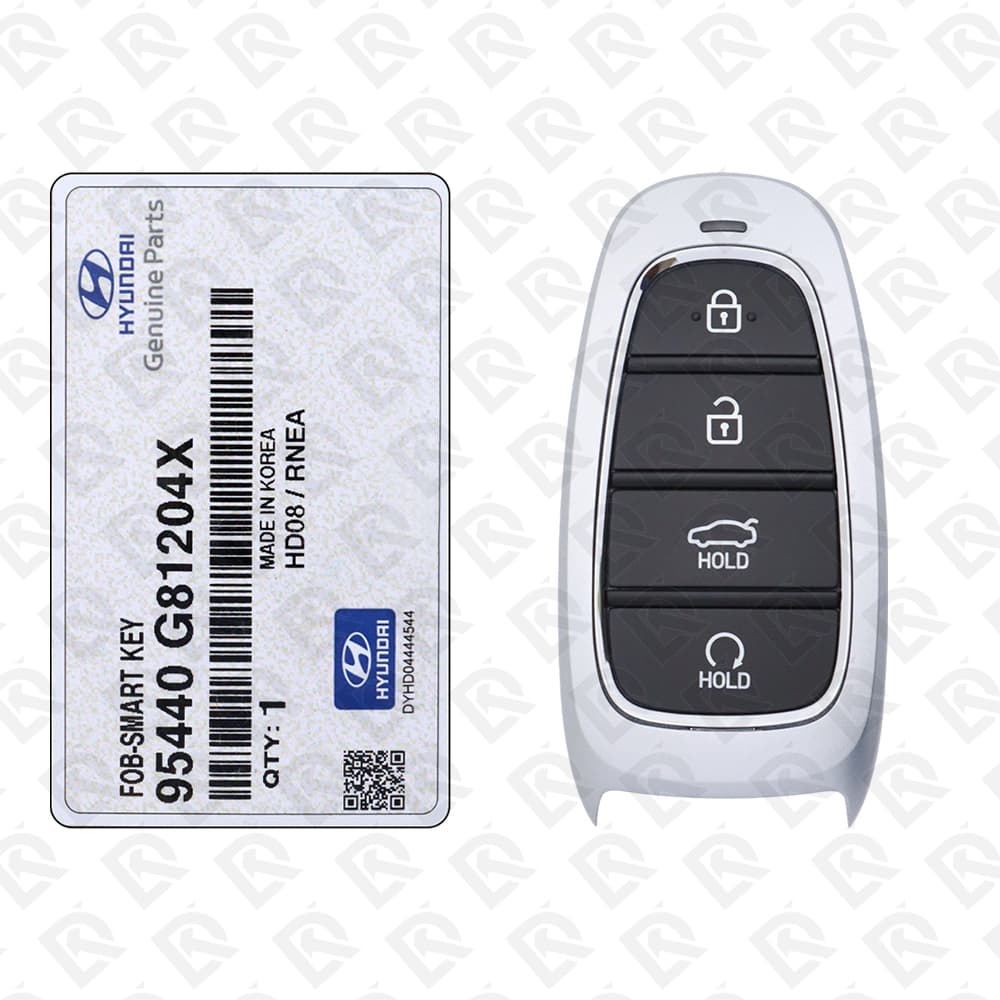 2021 - 2022 HYUNDAI AZERA SMART KEY - 4BUTTONS- 433MHz - 95440-G81204X ORIGINAL