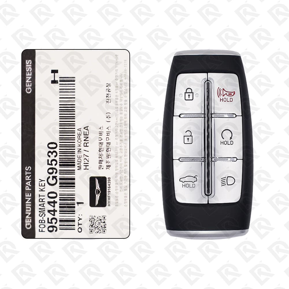 2021 - 2022 HYUNDAI GENESIS G80 SMART KEY - 4BUTTONS - 433MHz - 95440-G9530 ORIGINAL