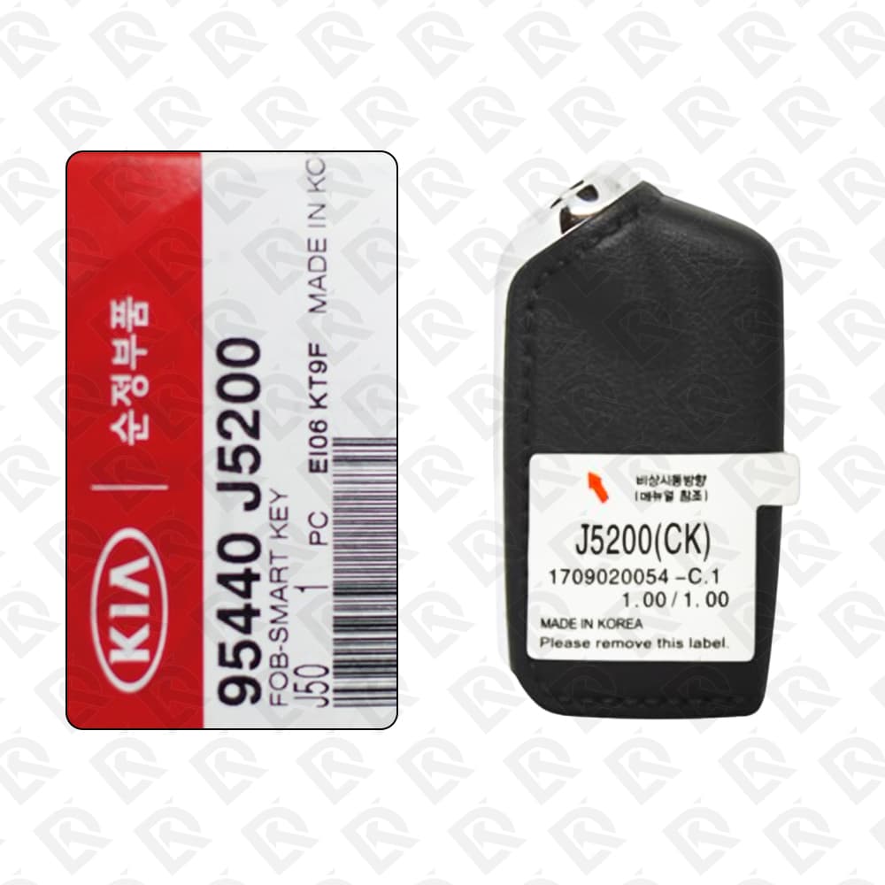 2017 - 2018 KIA STINGER GT SMART KEY - 4BUTTONS - 434 MHZ - 95440-J5200 ORIGINAL