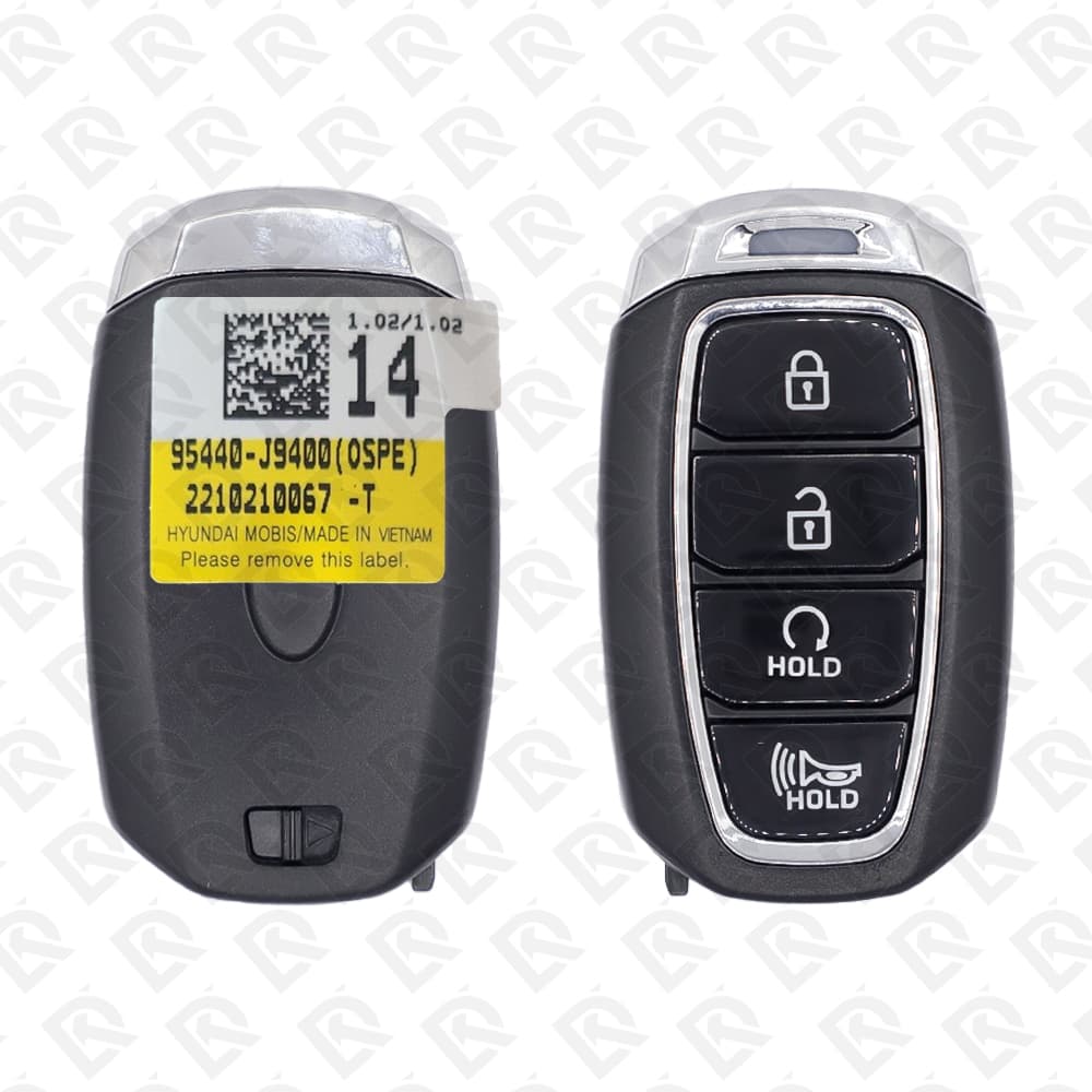 2021 - 2022 HYUNDAI KONA SMART KEY - 4BUTTONS - 433MHZ- 95440-J9400 ORIGINAL