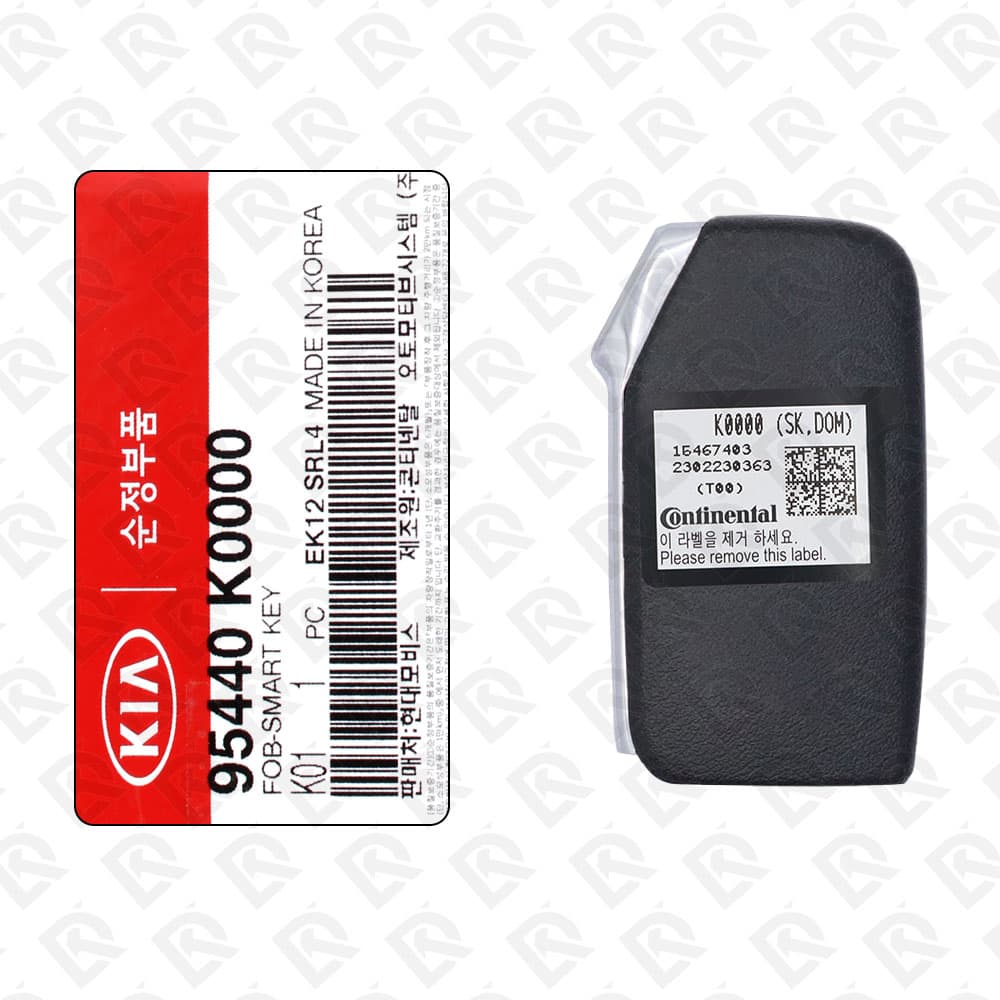 2019 - 2021 KIA SOUL SMART KEY - 4BUTTONS - 433MHZ - 95440-K0000 ORIGINAL