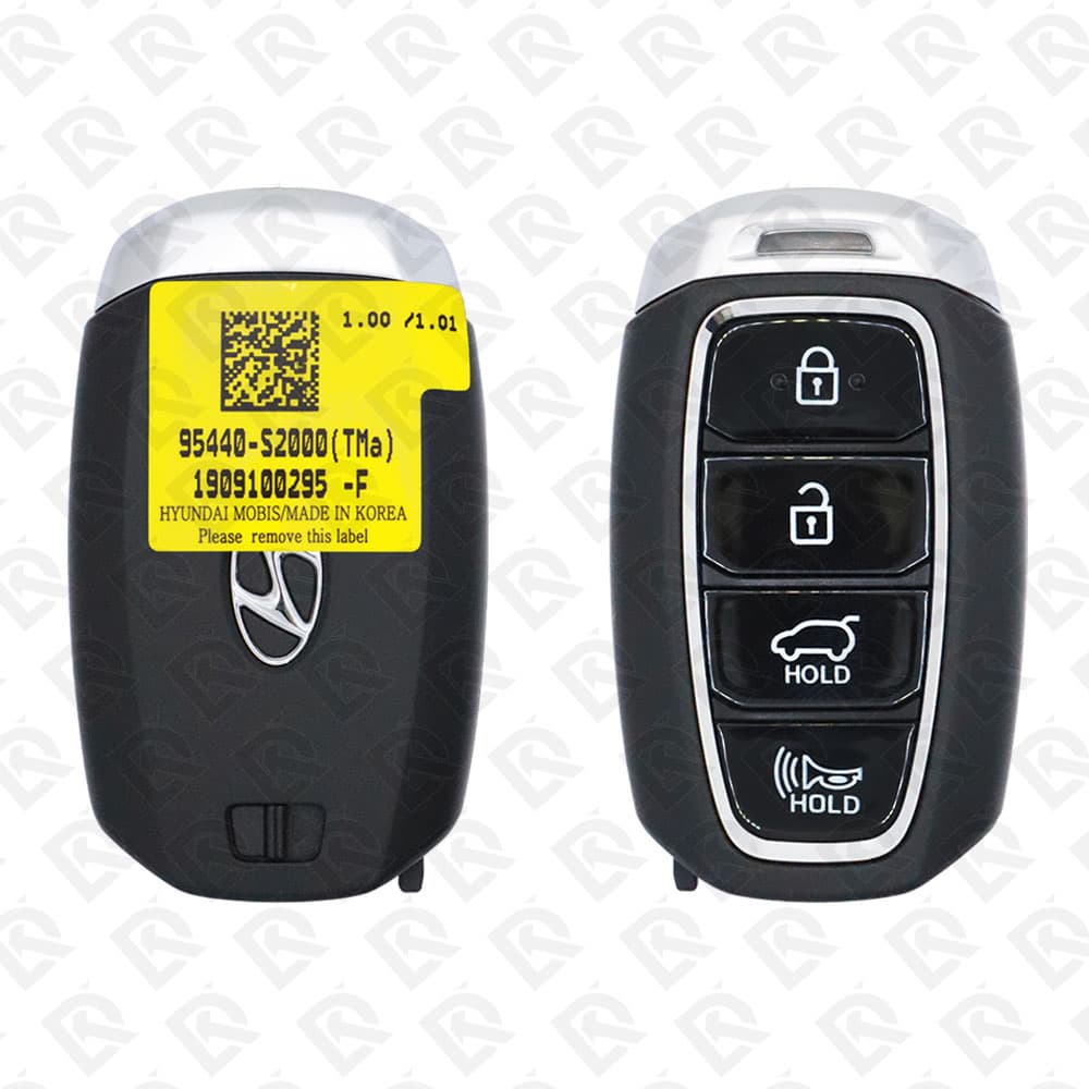 2019 - 2020 HYUNDAI SANTA FE SMART KEY - 4BUTTONS - 433MHZ - 95440-S2000 ORIGINAL W/B