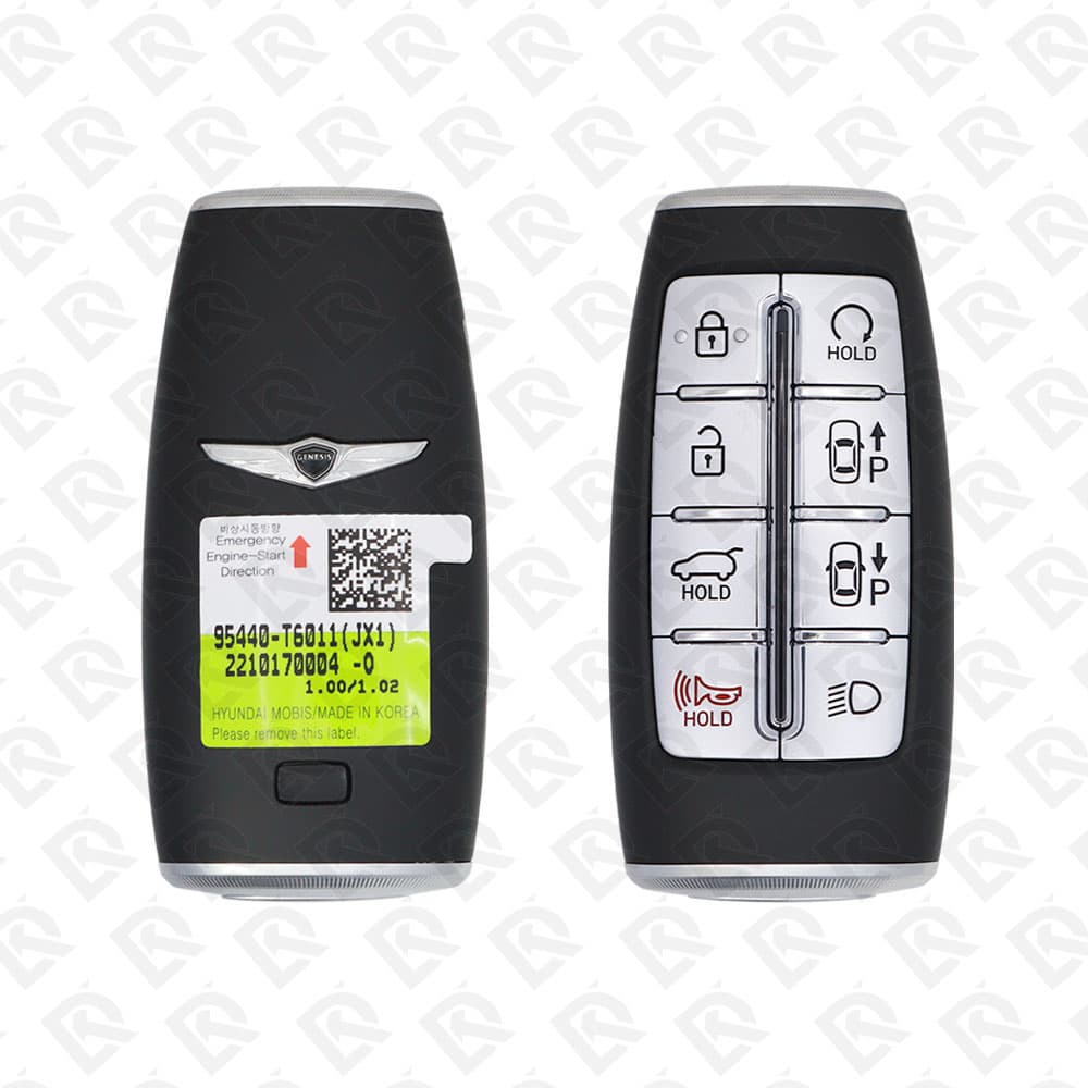 2020 - 2021 HYUNDAI GENESIS GV80 SMART KEY- 8BUTTONS - 433MHZ - 95440-T6011 ORIGINAL