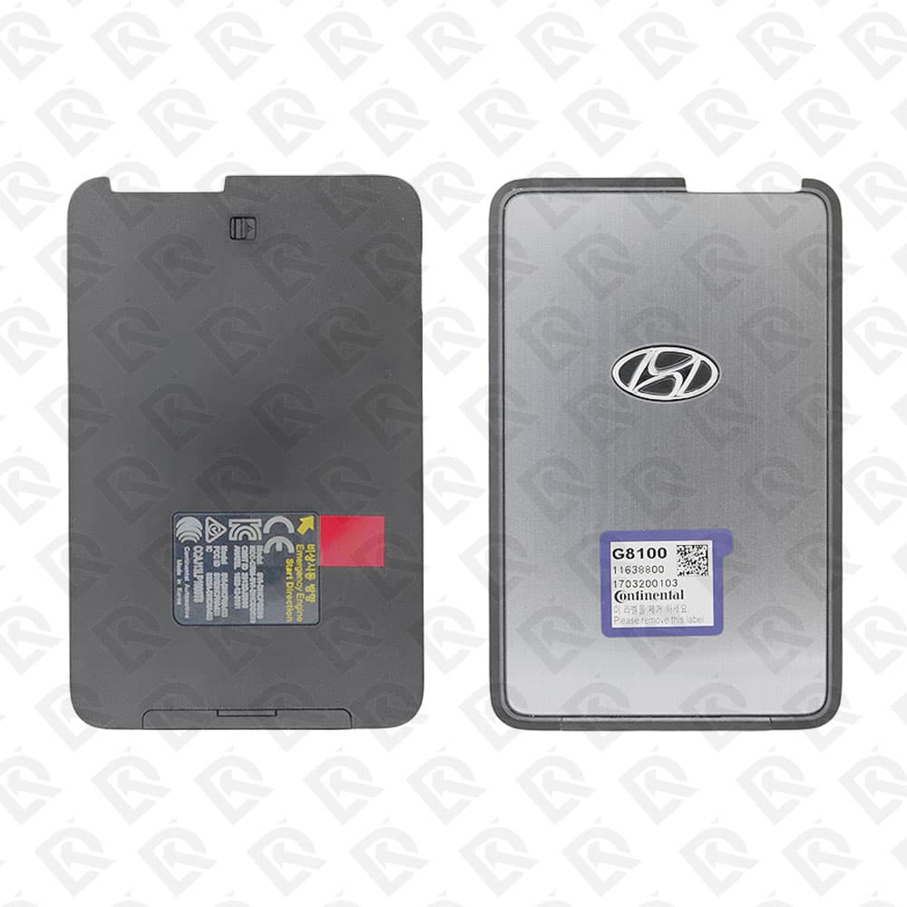 2018 - 2019 HYUNDAI AZERA SMART KEY CARD - 433MHZ - 95443-G81004X ORIGINAL