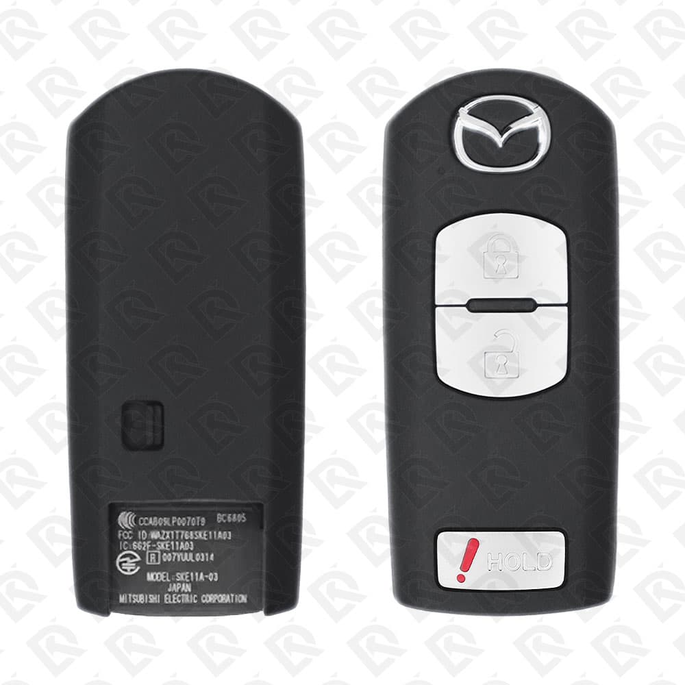 2010 - 2013 MAZDA 3 HATCHBACK SMART KEY 3BUTTONS - 315MHZ - BCY1-67-5RY ORIGINAL