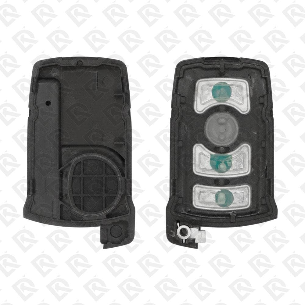 BMW CAS1 SMART KEY SHELL WITH BATTRY SPACER 4BUTTONS - AFTERMARKET