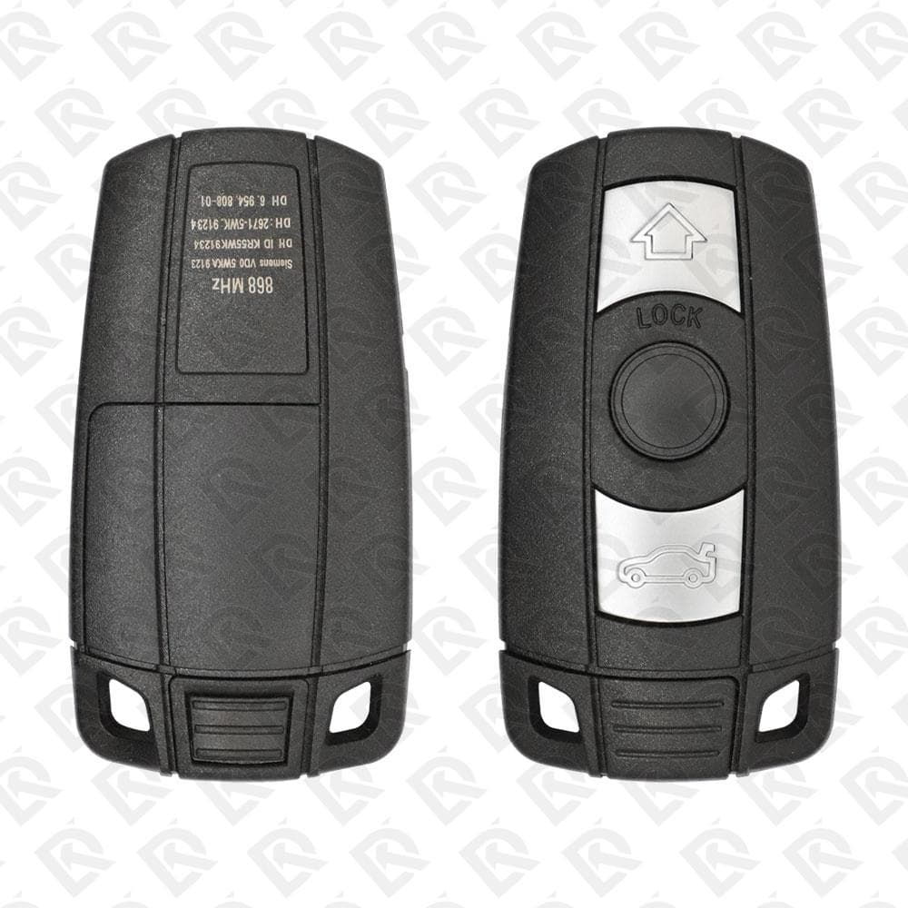 BMW CAS3 REMOTE KEY WITH OUT KEYLESS 46CHIP PCF7953 3BUTTONS - 433MHZ - AFTERMARKET