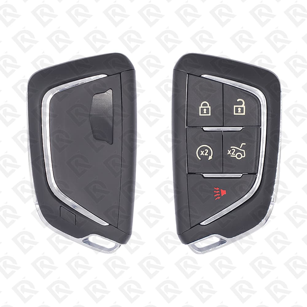 CADILLAC SMART KEY SHELL MODIFY OLD TO NEW TYPE 5BUTTONS - AFTERMARKET