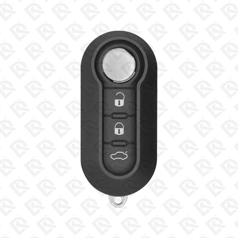 2006 - 2016 FIAT REMOTE HEAD FLIP KEY 3BUTTONS - 433MHZ - 46CHIP PCF7946 - AFTERMARKET