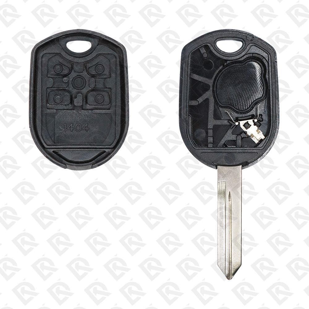 FORD REMOTE HEAD KEY SHELL 4BUTTONS FO38 H75 BLADE - AFTERMARKET