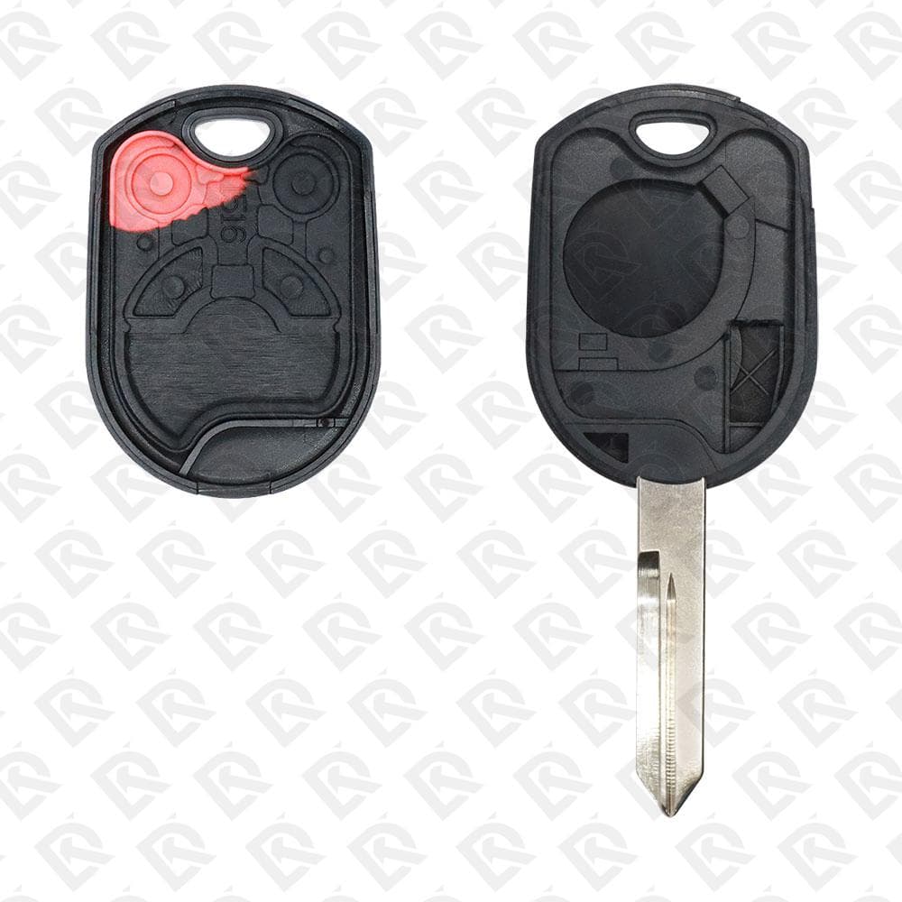 FORD REMOTE HEAD KEY SHELL 4BUTTONS FO38 H75 BLADE - AFTERMARKET