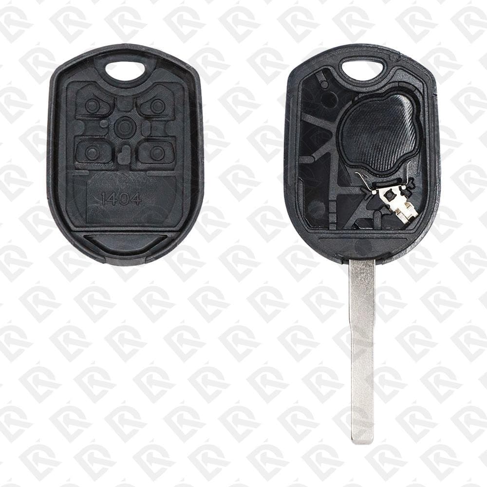 FORD REMOTE HEAD KEY SHELL 4BUTTONS HU101 BLADE - AFTERMARKET