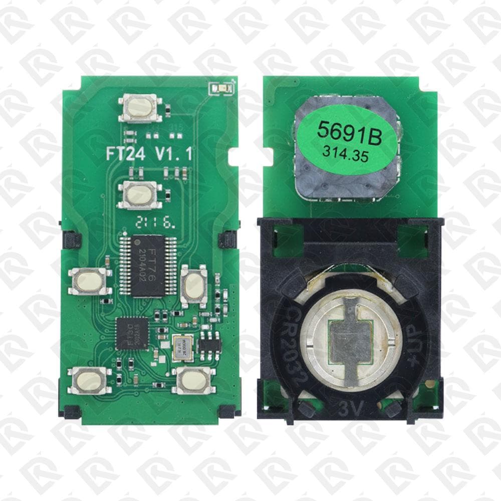 LONSDOR FT24-5691B 314.35MHZ 6BUTTONS TOYOTA SIENNA 4D SMART KEY PCB