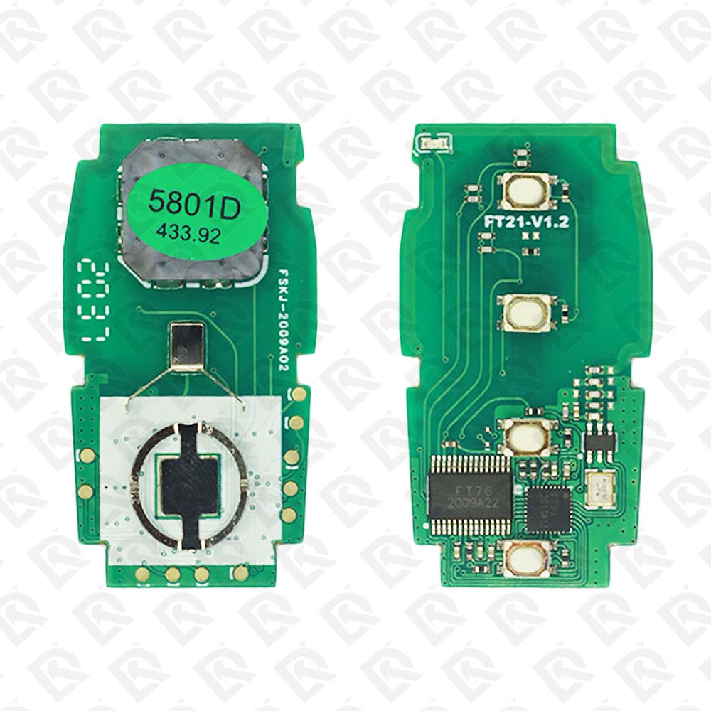 LONSDOR FT21-5801D 433.92MHZ 4BUTTONS SUBARU 4D SMART KEY PCB