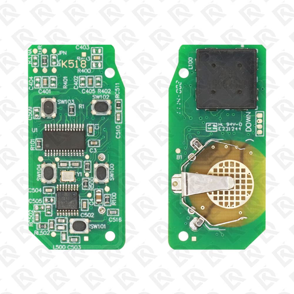 2015 - 2018 LONSDOR LAND ROVER JAGUAR JLR SMART KEY PCB 433MHZ - 5 BUTTONS - AFETR MARKET