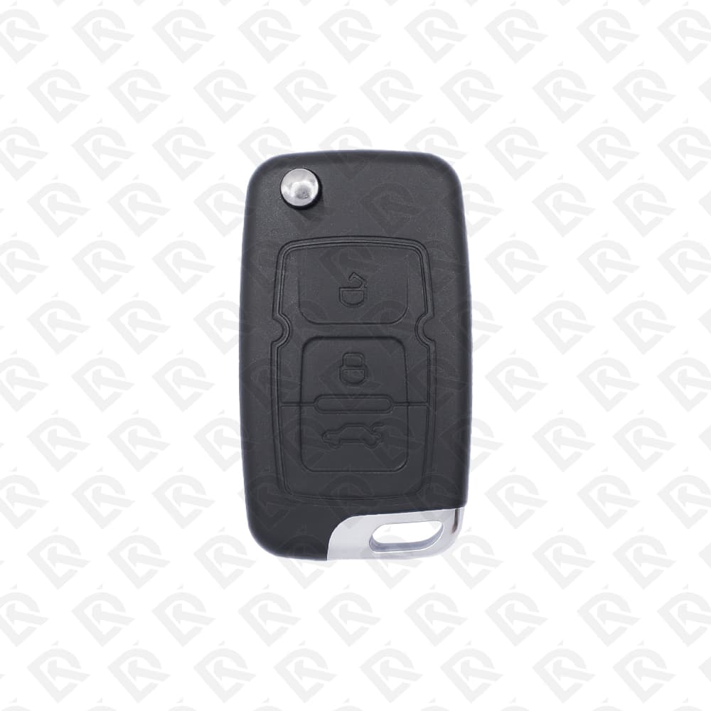 GEELY REMOTE HEAD FLIP KEY SHELL 3BUTTONS - AFTERMARKET