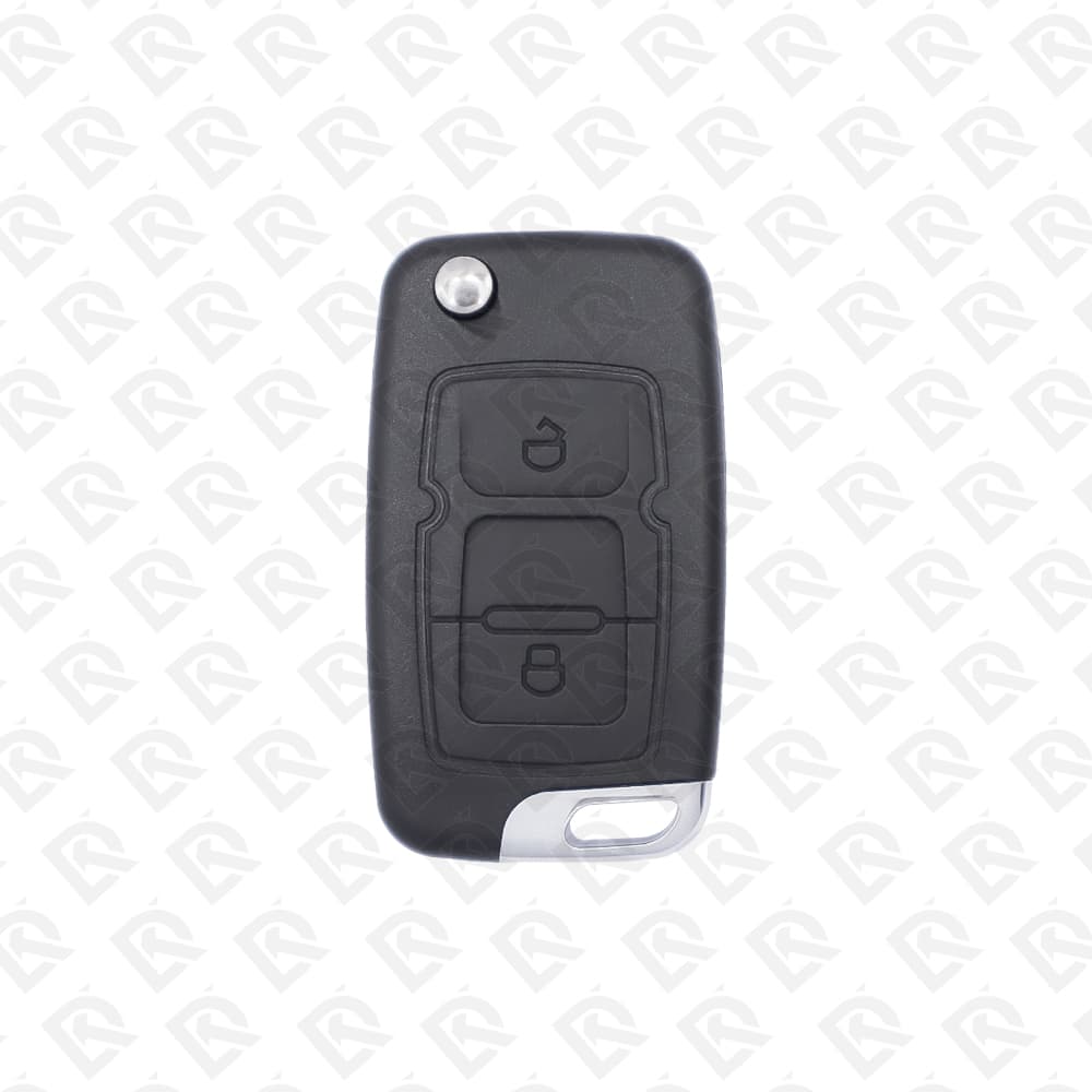GEELY REMOTE HEAD FLIP KEY SHELL 2BUTTONS - AFTERMARKET