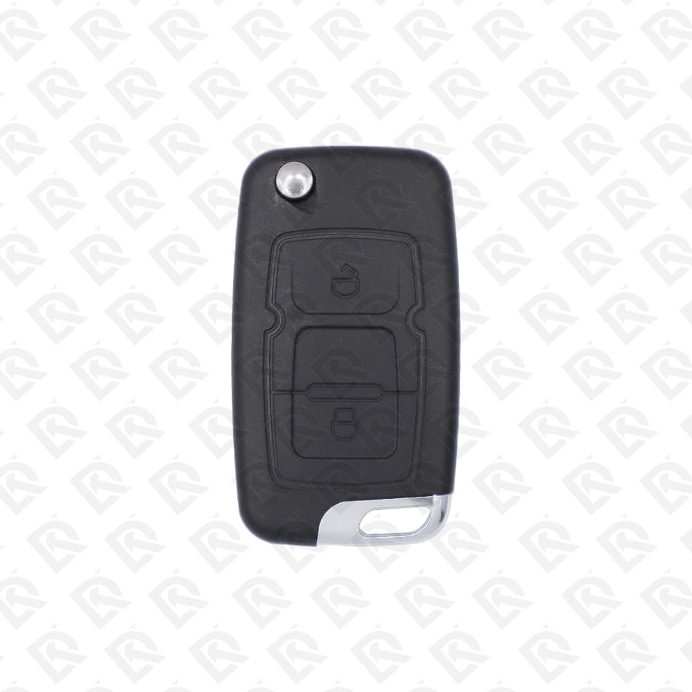 GEELY REMOTE HEAD FLIP KEY SHELL 2BUTTONS - AFTERMARKET