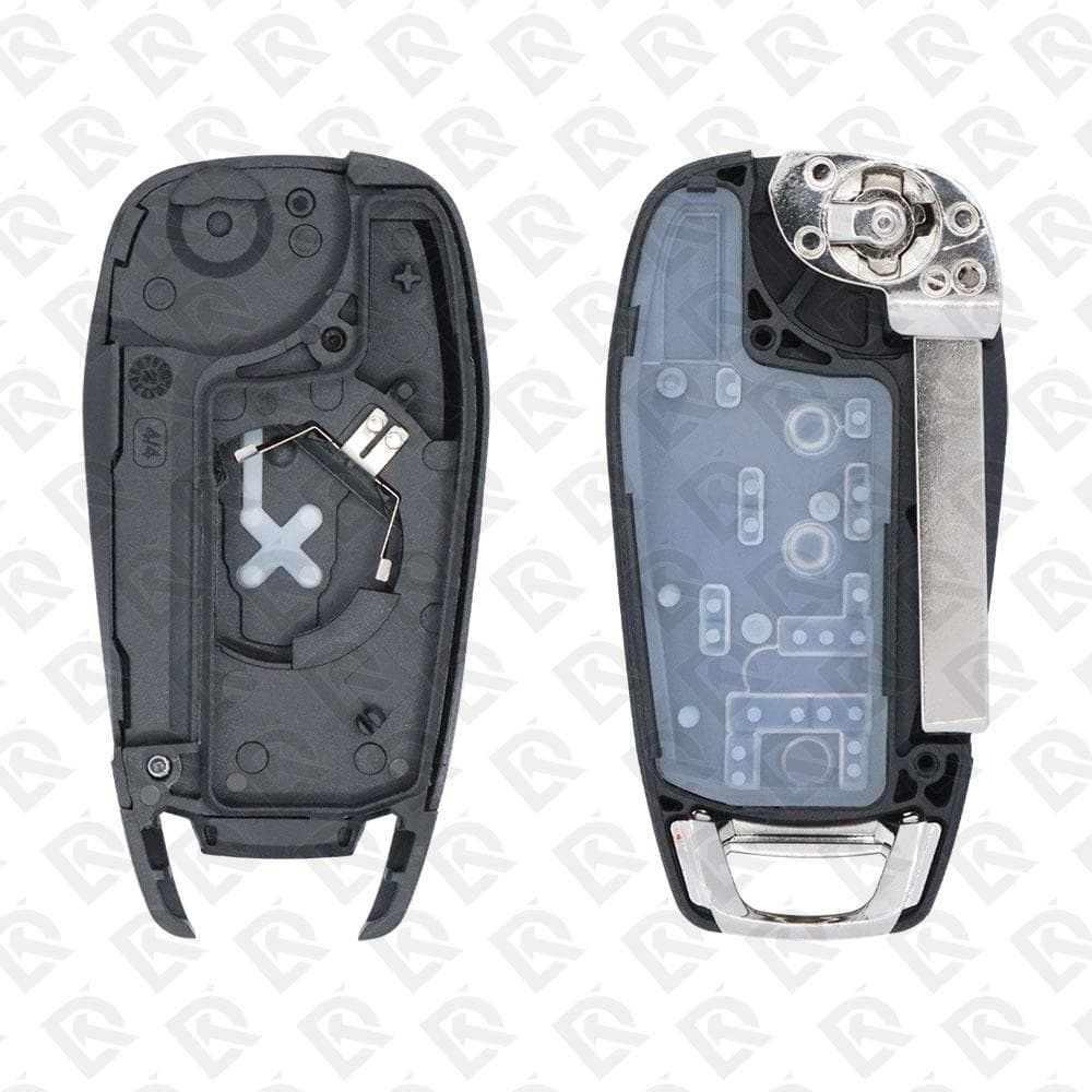 2019 - 2023 CHEVROLET REMOTE HEAD FLIP KEY 2BUTTONS HU100 BLADE - AFTERMARKET