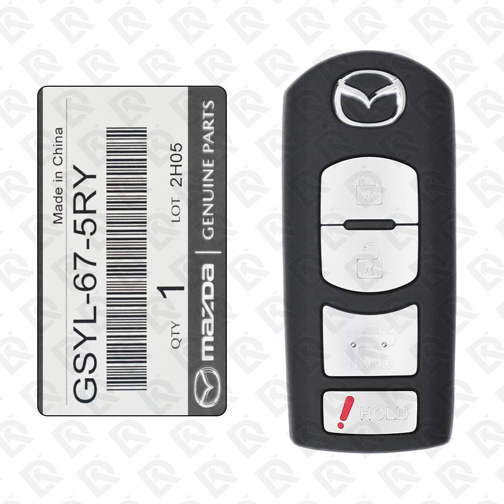 2009 - 2013 MAZDA 6 SMART KEY 4BUTTONS - 315MHZ GSYL-67-5RY ORIGINAL