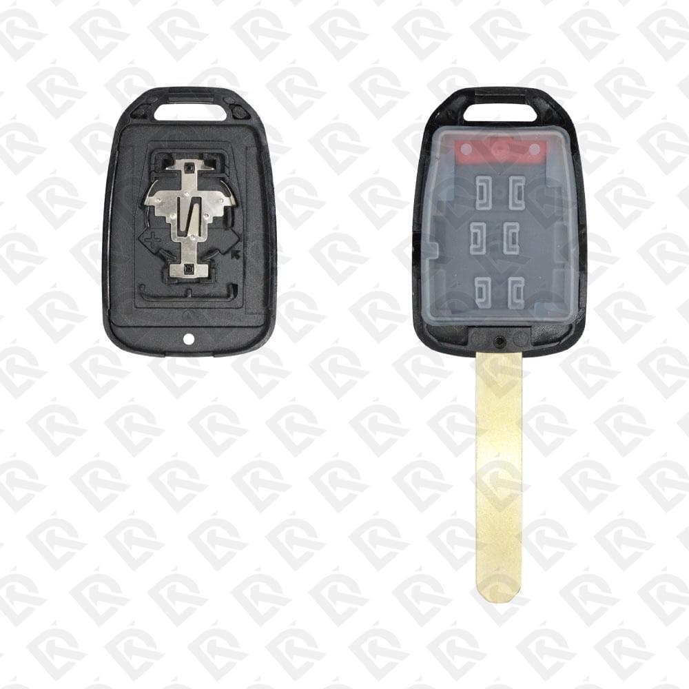 2013 HONDA REMOTE HEAD KEY SHELL 3+1BUTTONS HON66 BLADE - AFTERMARKET