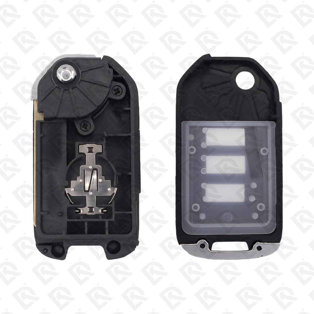 2013 - 2019 HONDA REMOTE HEADE FLIP KEY SHELL MODIFY TYPE 3BUTTONS - AFTERMARKET