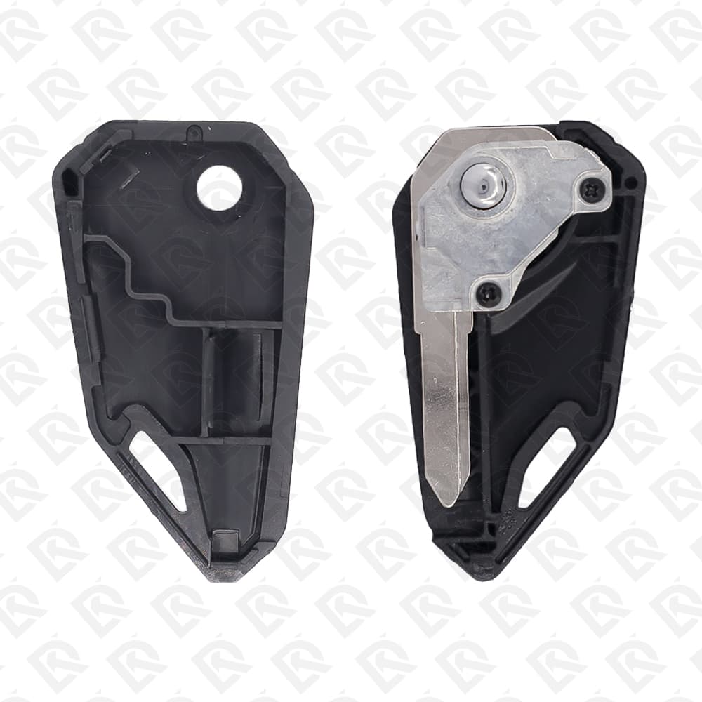 HONDA MOTOR BIKE TRANSPONDER FLIP KEY SHELL - AFTERMARKET