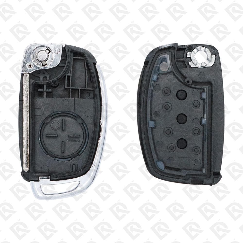 2013 - 2015 HYUNDAI REMOTE HEAD FLIP KEY SHELL 4B - TOY48 BLADE AFTERMARKET