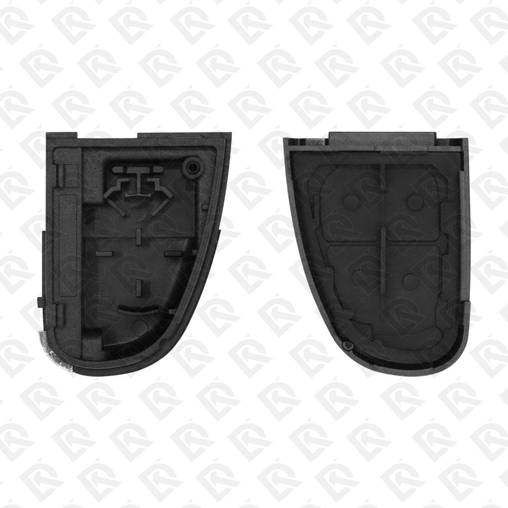 JAGUAR REMOTE HEAD FLIP KEY SHELL 4BUTTONS H91 6-CUT TIBBE BLADE - AFTERMARKET
