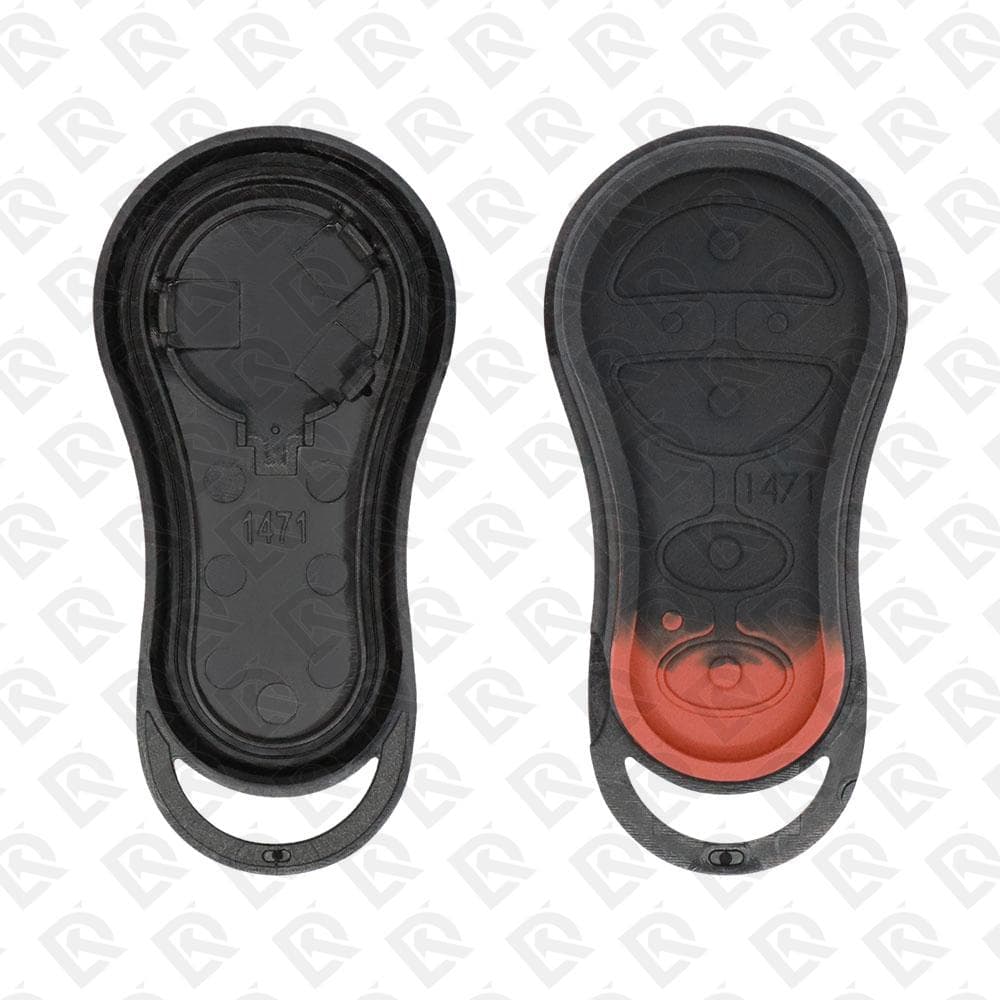 CHRYSLER DODGE JEEP REMOTE SHELL 4BUTTONS - AFTERMARKET