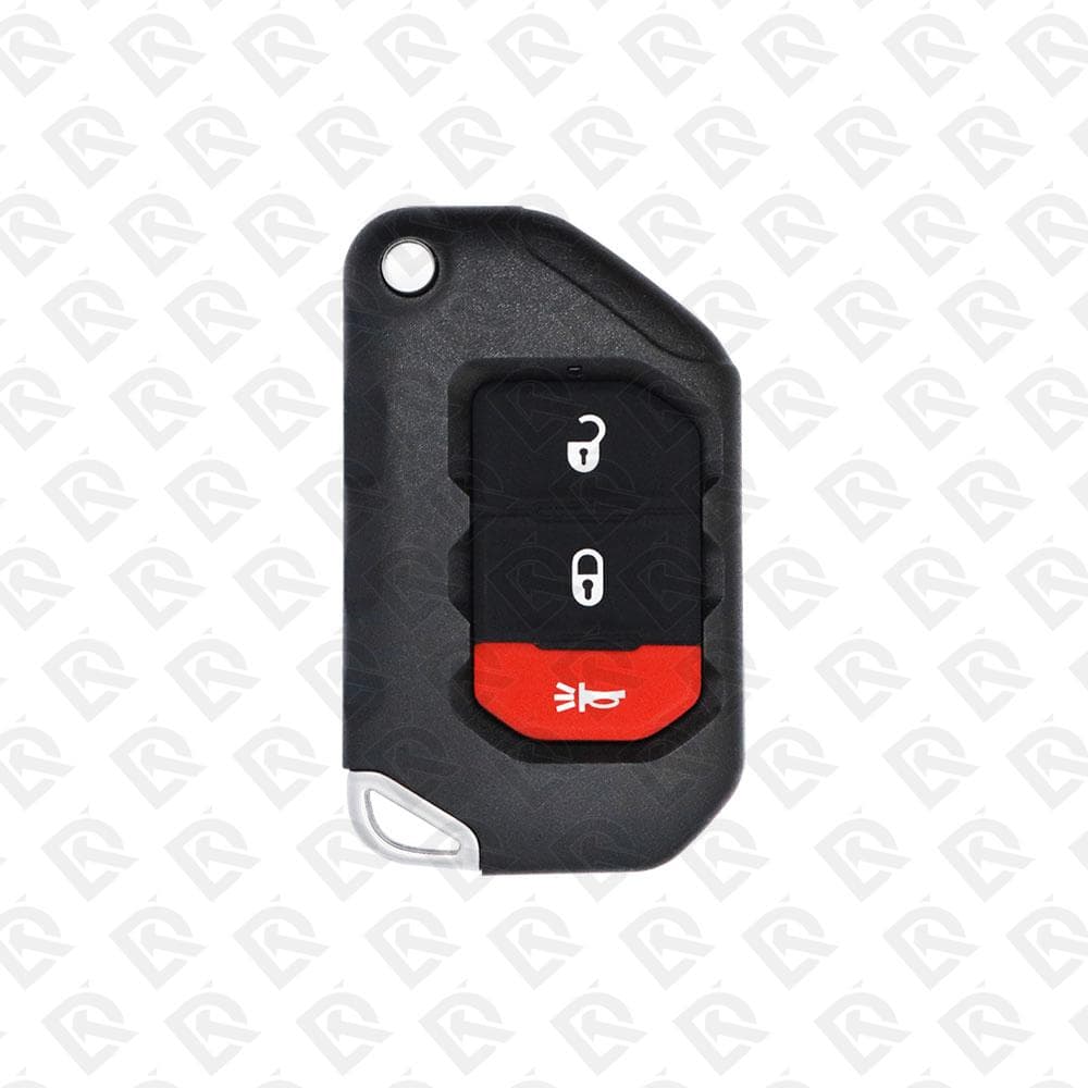 2018 - 2021 JEEP WRANGLER SMART FLIP KEY 3BUTTONS - 433MHZ - AFTERMARKET