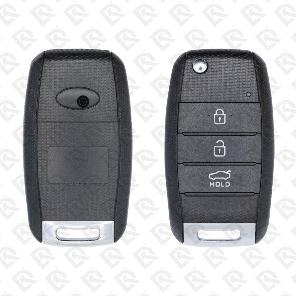 2013 - 2015 KIA REMOTE HEAD FLIP KEY SHELL 3B - HYN14R BLADE AFTERMARKET