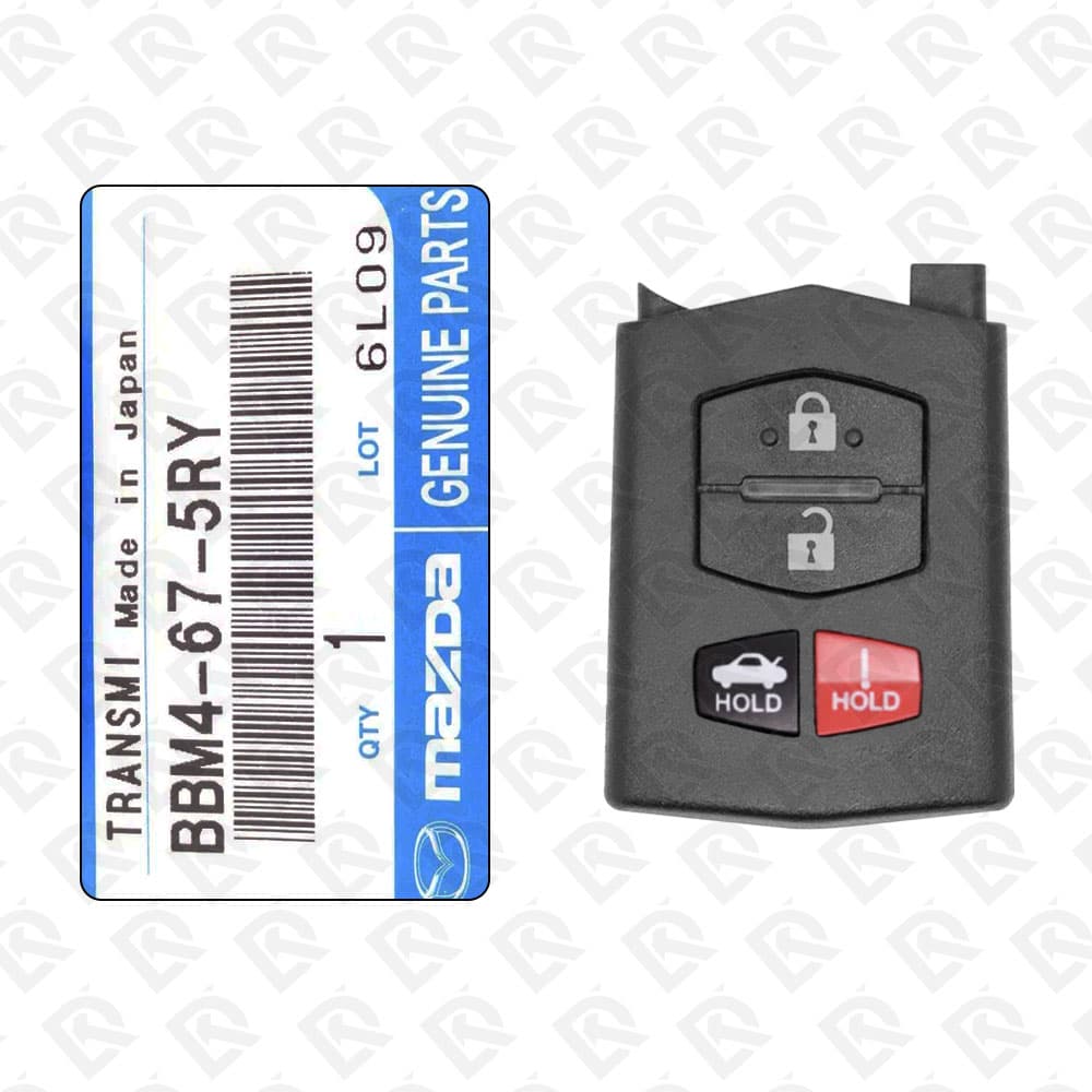 2006 - 2015 MAZDA REMOTE 4BUTTONS - 315MHZ - BBM4-67-5RY ORIGINAL