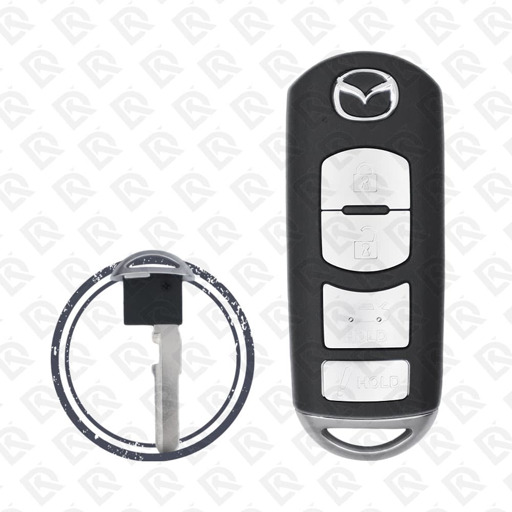 2014 - 2019 MAZDA 3 MAZDA 6 SMART KEY 4BUTTONS - 315 MHZ - GJY9-67-5DY ORIGINAL