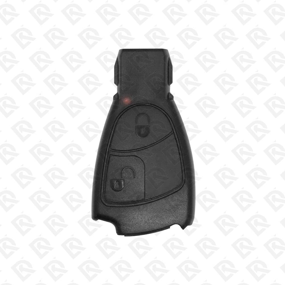 MERCEDES SMART KEY SHELL BLACK COLOR OLD TYPE 2BUTTONS - AFTERMARKET