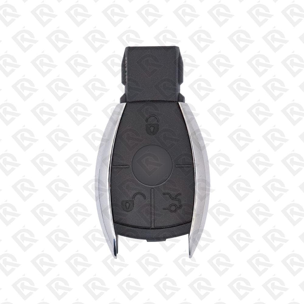 MERCEDES CHROME STYLE SMART KEY SHELL 3BUTTONS - AFTERMARKET