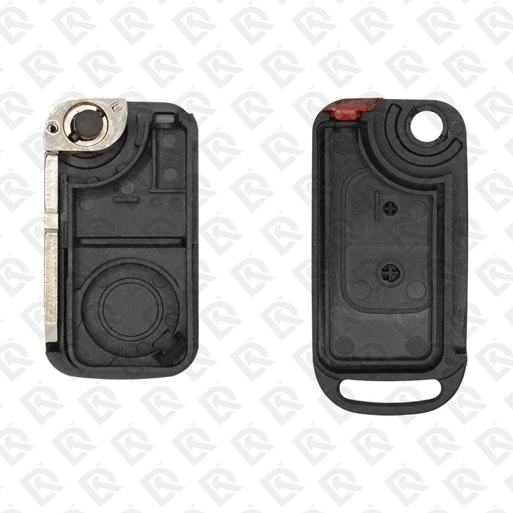 MERCEDES REMOTE HEAD FLIP KEY SHELL 2BUTTONS HU39 BLADE - AFTERMARKET