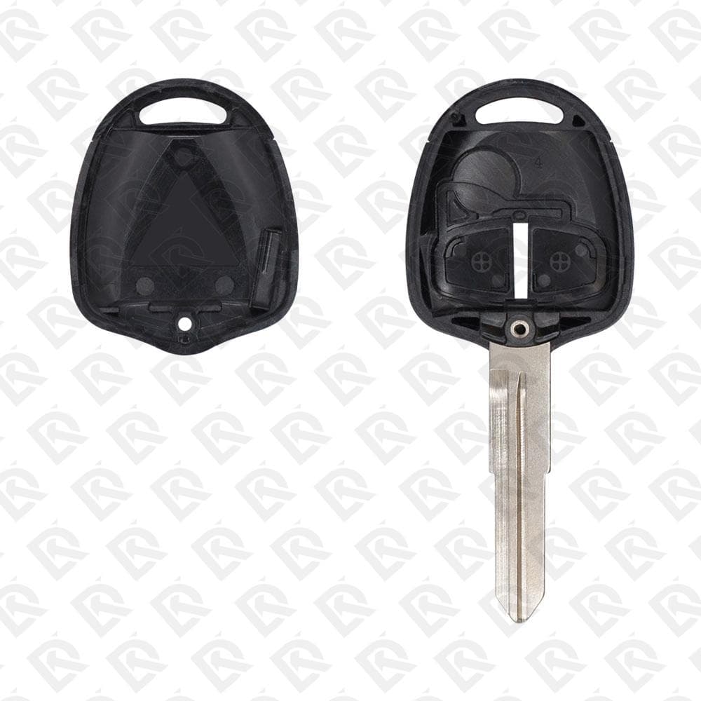 2006 - 2012 MITSUBISHI LANCER REMOTE HEAD KEY SHELL 2B MIT11R - AFTER MARKET