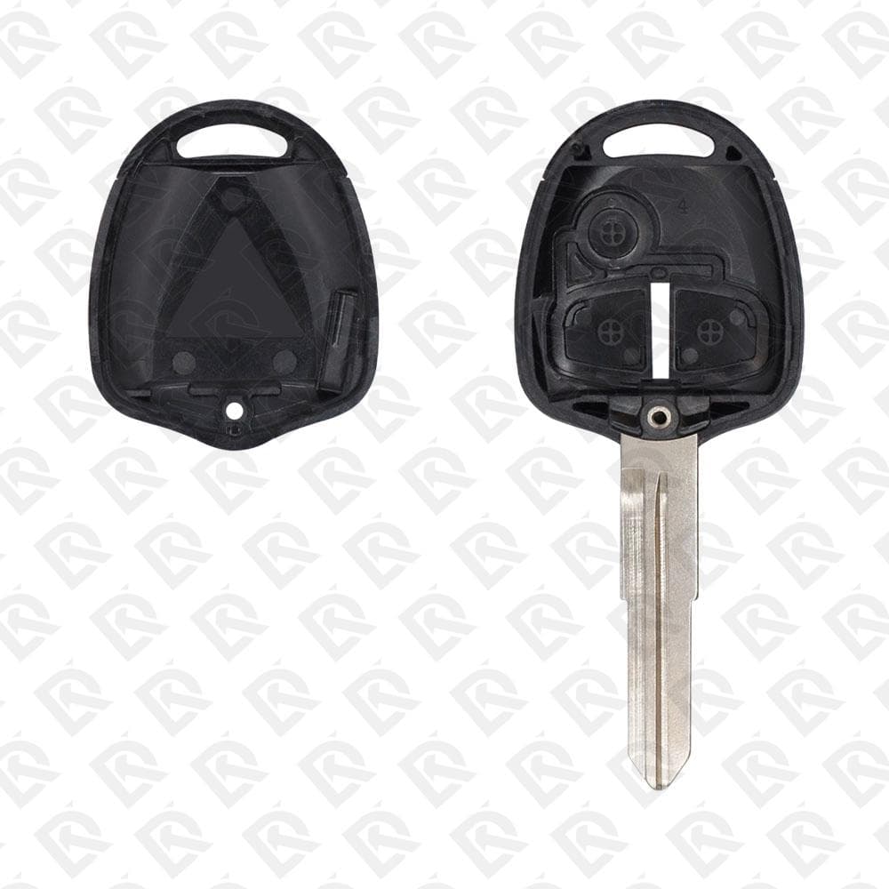 2006 - 2012 MITSUBISHI LANCER REMOTE HEAD KEY SHELL 3B MIT11R - AFTER MARKET