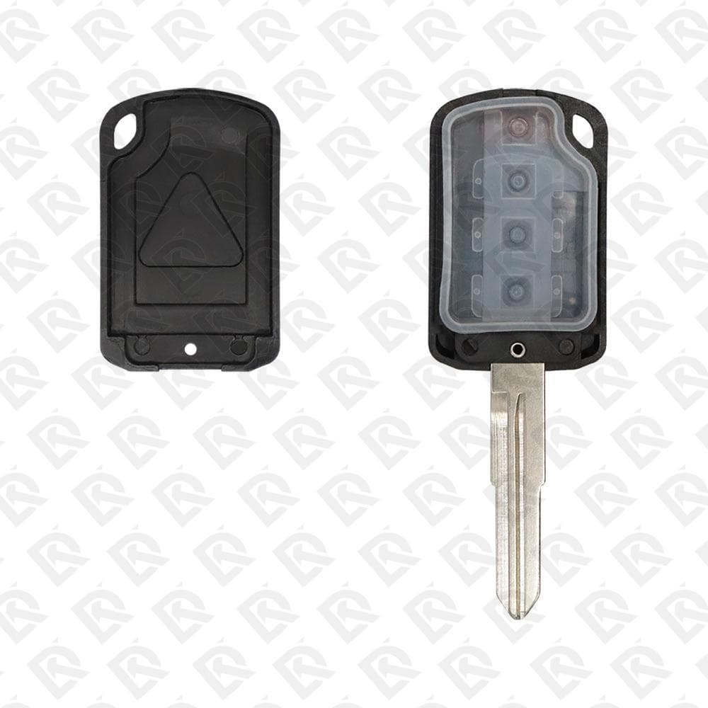 2010 - 2019 MITSUBISHI REMOTE HEAD KEY SHELL 4BUTTONS  MIT11R - AFTER MARKET