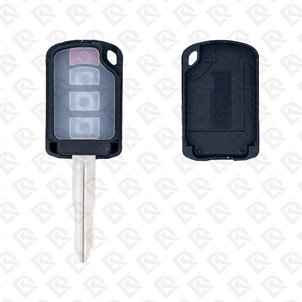 2010 - 2019 MITSUBISHI REMOTE HEAD KEY SHELL 2+1BUTTONS MIT11R  AFTER MARKET