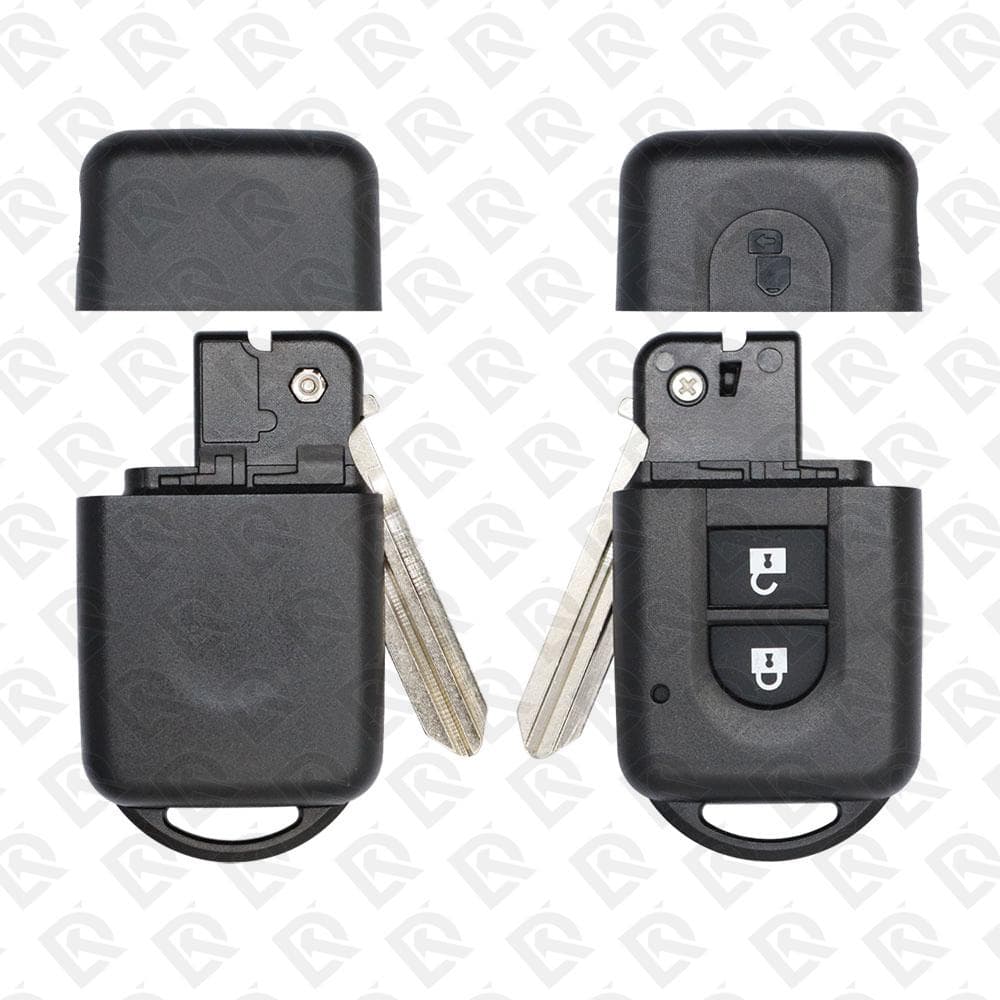 NISSAN QASHQAI X-TRAIL SMART KEY SHELL - 2BUTTONS - AFTERMARKET