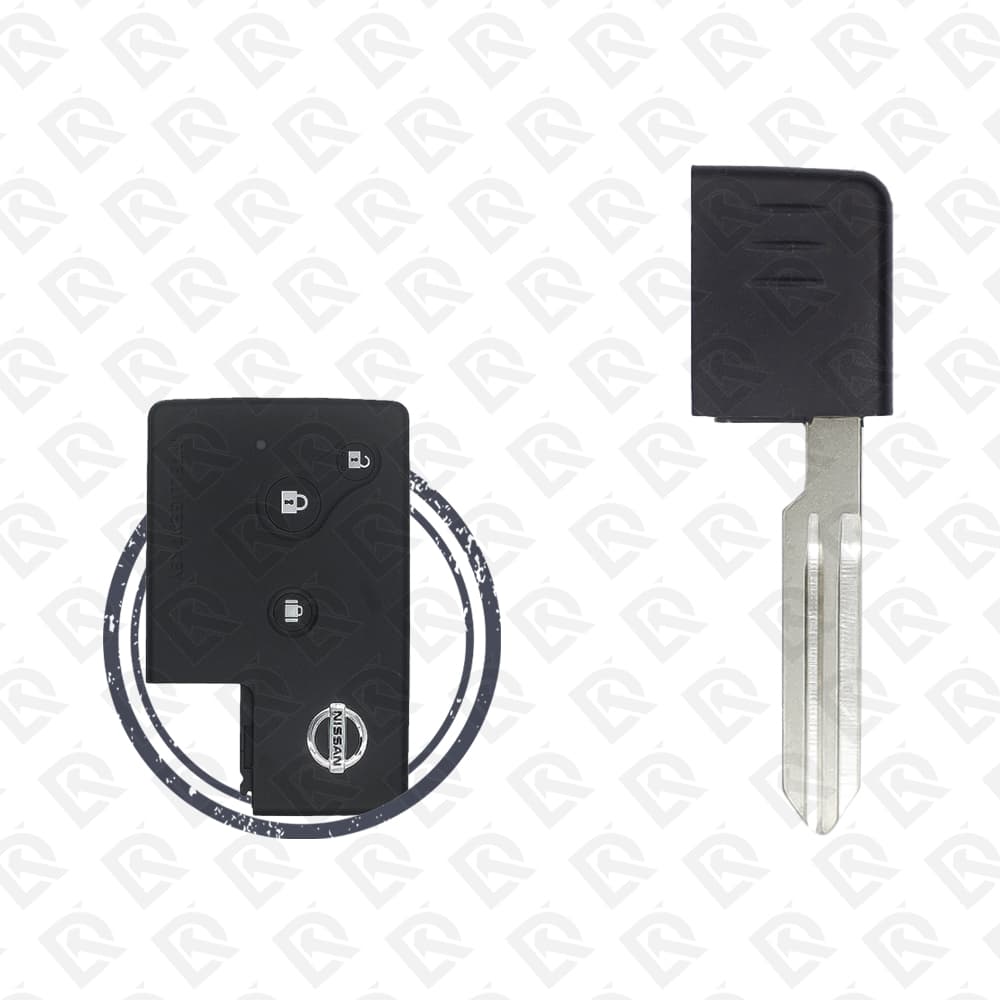 NISSAN RENAULT EMERGENCY KEY CARD NSN14 BLADE - AFTERMARKET