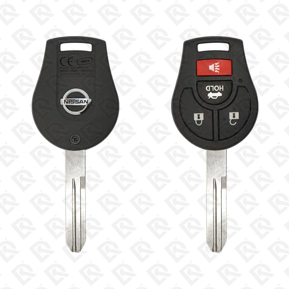 2014 - 2016 NISSAN SUNNY SENTRA REMOTE HEAD KEY - 4BUTTONS - 433MHZ - H0561-3AA0E ORIGINAL W/B