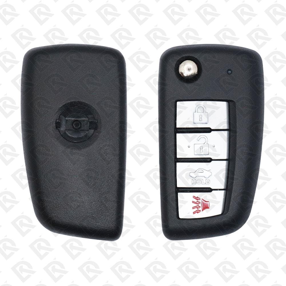2002 - 2017 NISSAN INFINITI REMOTE FLIP KEY - 4BUTTONS - 433MHZ - AFTERMARKET